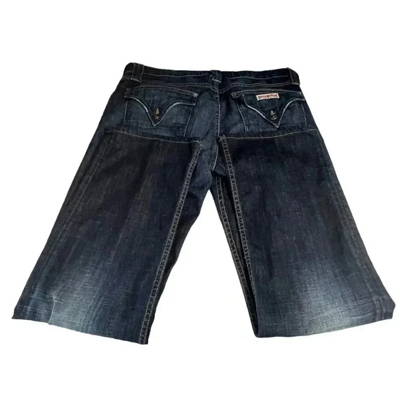 Hudson Men's Dark Wash Blue Jeans Size 36 - Picture 8 of 9